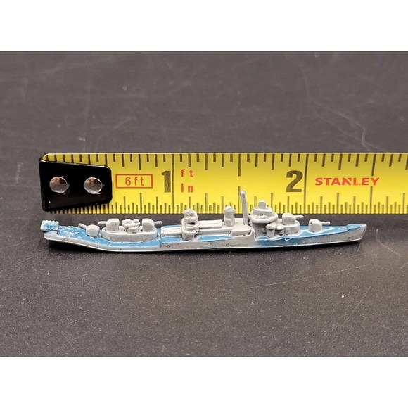 USS Taylor Ship Axis Allies War At Sea Game Piece Card WW2 Replacement USA Navy - Picture 5 of 14